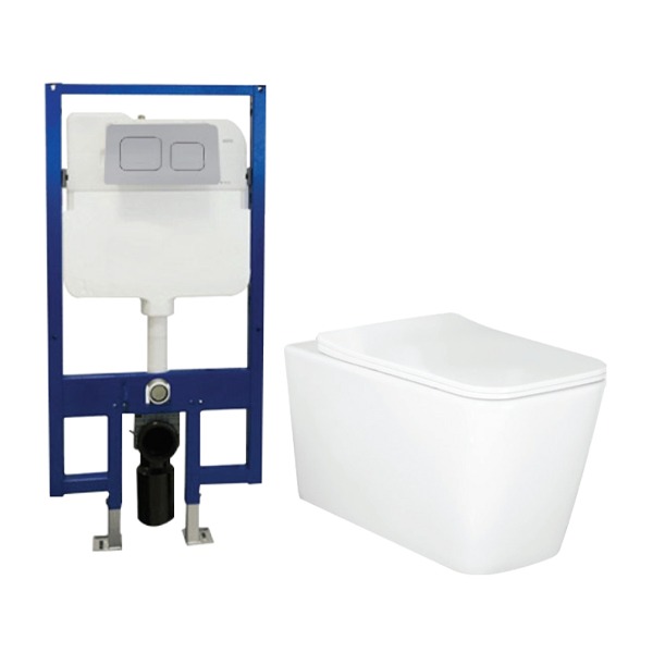 Bồn Cầu Treo Tường Ecod EB288/EBK288
