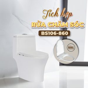Ảnh công trình thực tế Bồn Cầu Water Jet BASIC BS-106-860