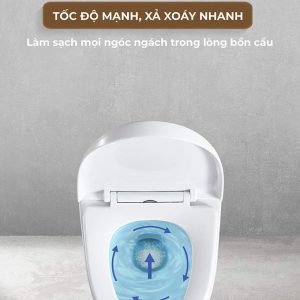 Ảnh công trình thực tế Bồn Cầu Water Jet BASIC SPIRAL-S-560