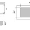 Bồn Rửa Chén Ecoland MERCURY IN.2B820 - ảnh 2