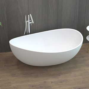 Ảnh công trình thực tế Bồn Tắm Solid Surface Ecod PYS8833