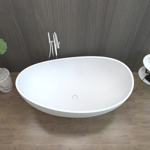 Ảnh công trình thực tế Bồn Tắm Solid Surface Ecod PYS8833