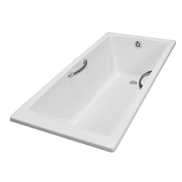 Bồn Tắm TOTO PAY1520HV#W/TVBF411 Nhựa 1m5 Tay Vịn Gồm Bộ Xả Thải