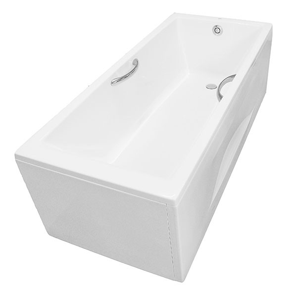 Bồn Tắm Yếm TOTO PAY1725HVC#W/TVBF411 Nhựa 1m7 Tay Vịn Gồm Bộ Xả Thải