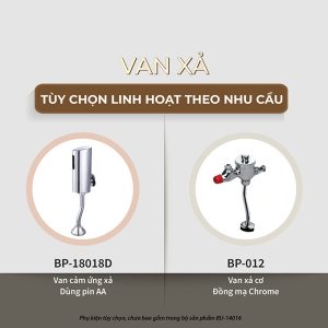 Ảnh công trình thực tế Bồn Tiểu Nam Đặt Sàn BASIC BU-14016
