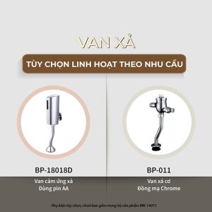 Ảnh công trình thực tế Bồn Tiểu Nam Treo Tường BASIC BU-14011