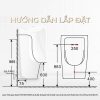 Bồn Tiểu Nam Treo Tường BASIC BU-14011 - ảnh 4