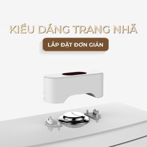 Ảnh công trình thực tế Cảm Biến Xả BASIC 100TF-D