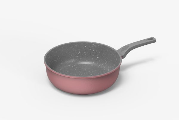 Chảo Đá Sâu Lòng Đáy Từ Sunhouse SBDS28MP (size 28cm)