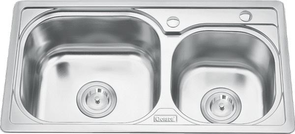 Chậu 2 Hộc Gorlde B-208