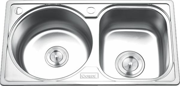 Chậu 2 Hộc Gorlde GD-5012