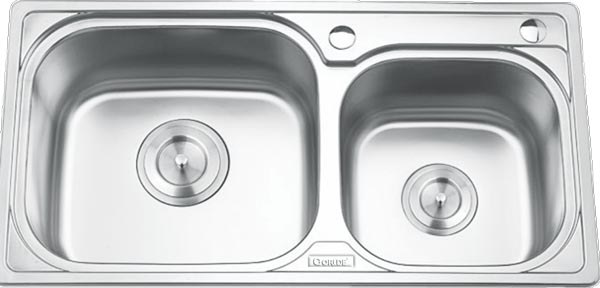Chậu 2 Hộc Gorlde GD-5102