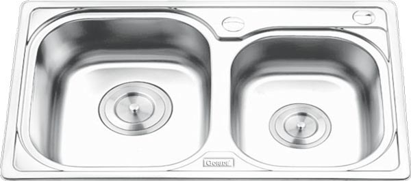 Chậu 2 Hộc Gorlde GD-5502