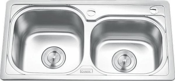 Chậu 2 Hộc Gorlde GD-5702