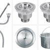Chậu 2 Hộc Gorlde GD-5902 - ảnh 2