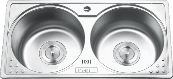Chậu 2 Hộc Gorlde GD-5902