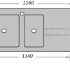 Chậu Đá ATG - HB11650Đ - ảnh 2