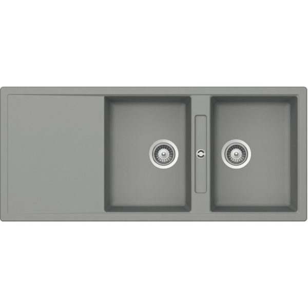 Chậu Đá Hafele HS20-GKD2S80 570.33.530 (MÀU XÁM)