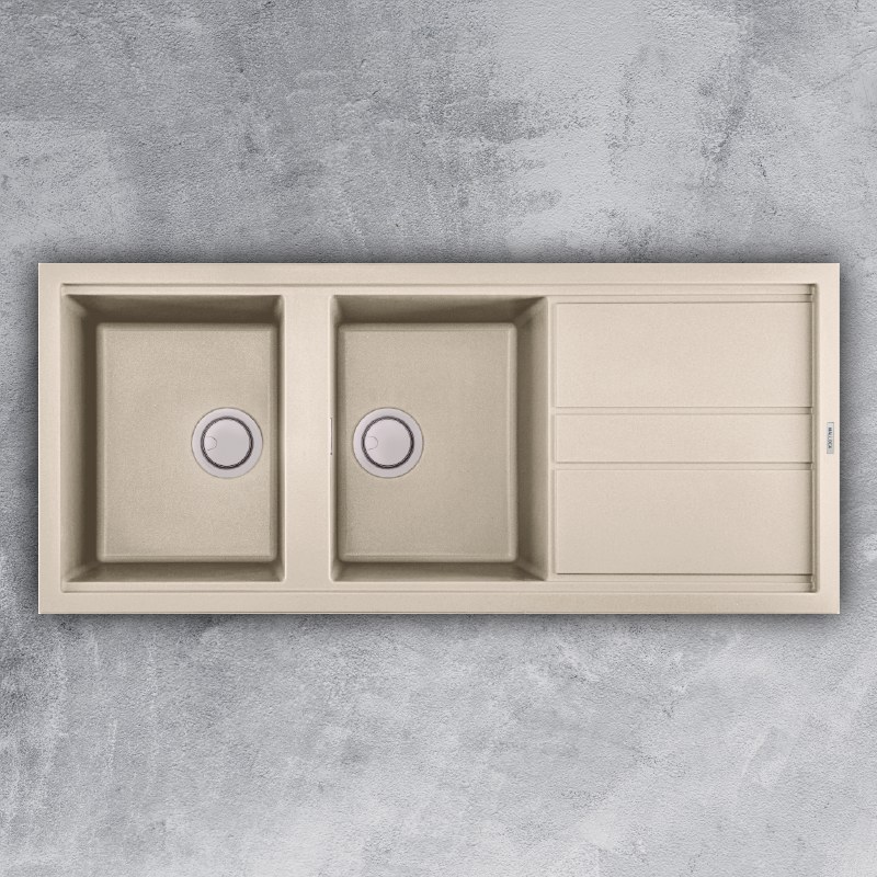 Chậu Đá Rửa Chén Malloca BIANCO G-50062