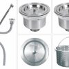 Chậu Góc 2 Hộc Gorlde GD 505 - ảnh 2