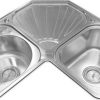 Chậu Góc 2 Hộc Gorlde GD-5409