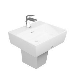 Chậu Lavabo Treo Tường TOTO LHT328CHR#XW Chân Lửng