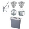 Chậu Rửa 2 Hộc Có Cài Dao Gorlde GD-5812 - ảnh 2