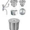 Chậu Rửa 2 Hộc Có Hộp Rác Gorlde GD-5203 - ảnh 2