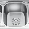 Chậu Rửa 2 Hộc Có Hộp Rác Gorlde GD-5803