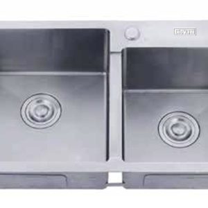 Chậu Rửa Bát 2 Hố Lệch Giovani GS-8245HML