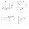 Chậu Rửa Bát Blanco LEXA 8 Alu Metalic - ảnh 2