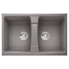 Chậu Rửa Bát Blanco TGB.LEXA 8 Alu Metalic