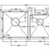 Chậu Rửa Bát Chống Xước Eurogold EUC28248LA/GA - ảnh 2