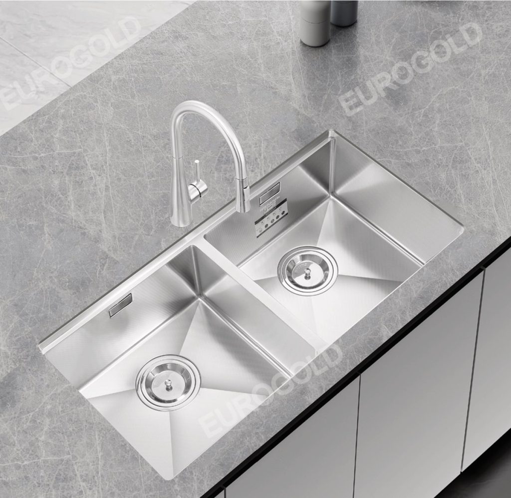 Chậu Rửa Bát Chống Xước Eurogold EUC28845LB/GB