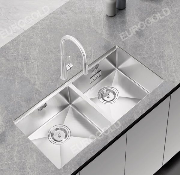 Chậu Rửa Bát Chống Xước Eurogold EUC28845LB/GB
