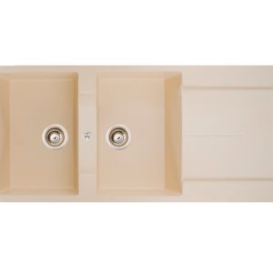 Chậu Rửa Bát Đá Carysil ENC1-18 (Màu Vàng Kem)