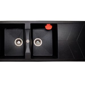 Chậu Rửa Bát Đá Carysil JAC1-03 (Màu Đen)