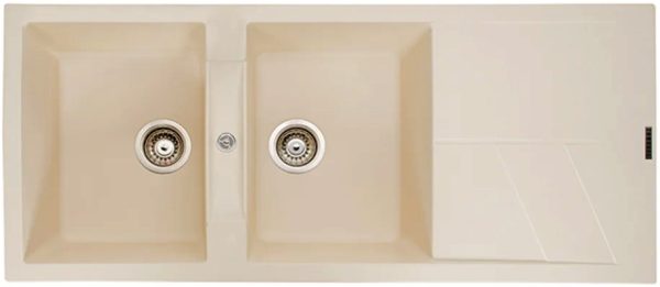 Chậu Rửa Bát Đá Carysil JAC1-18 (Màu Vàng Kem)