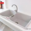 Chậu Rửa Bát Đá Carysil LAC2-10 (Màu Xám Tro)