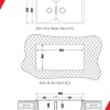 Chậu Rửa Bát Đá Carysil LAC2-10 (Màu Xám Tro) - ảnh 2