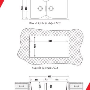 Ảnh công trình thực tế Chậu Rửa Bát Đá Carysil LAC2-11 (Màu Nâu Cafe)