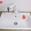 Chậu Rửa Bát Đá Carysil WAL2-02 (Màu Trắng)