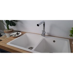 Ảnh công trình thực tế Chậu Rửa Bát Đá Maadela MDS-A8251W