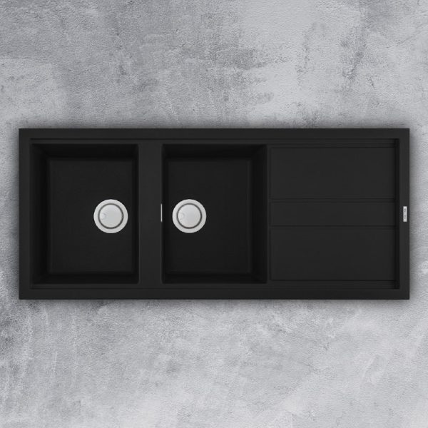 Chậu Rửa Bát Đá Malloca NERO G-50040
