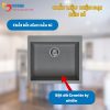Chậu Rửa Bát Đá Malloca TITANIUM G-10573 - ảnh 2