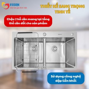 Ảnh công trình thực tế Chậu Rửa Bát Eurogold EUS47848