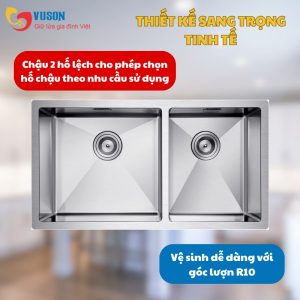 Ảnh công trình thực tế Chậu Rửa Bát Eurogold EUS68144