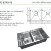 Chậu Rửa Bát Faster FS 8245HB - ảnh 2