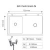 Chậu Rửa Bát Giovani GS-7546 HM - ảnh 2