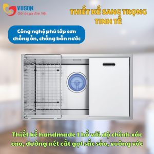 Ảnh công trình thực tế Chậu Rửa Bát GrandX GX7846S